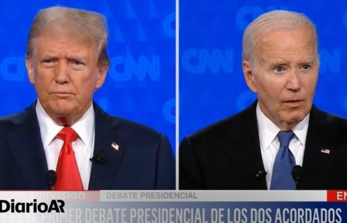 Spott, Beleidigungen und Kritik in der ersten Präsidentschaftsdebatte von Joe Biden und Donald Trump
