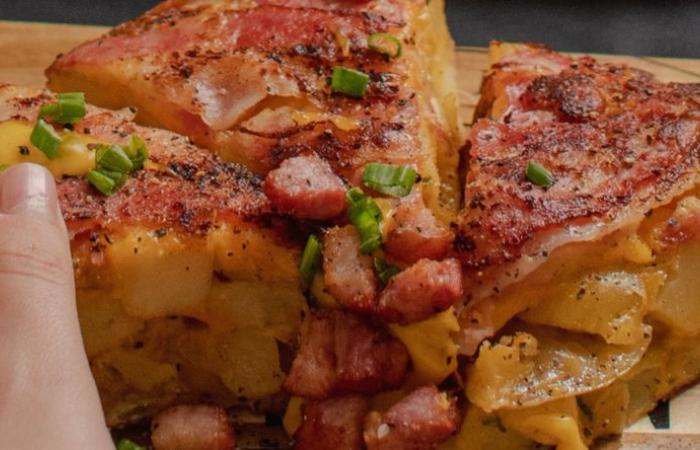 Das günstige Restaurant in Buenos Aires, das ein mit Mailänder gefülltes Kartoffelomelett zubereitet