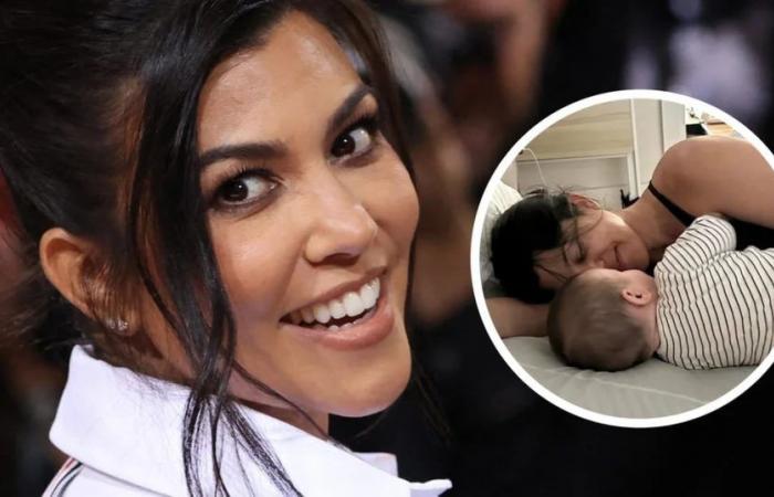 Kourtney Kardashian verriet, warum sie nach ihrer letzten Geburt 40 Tage lang das Haus nicht verließ