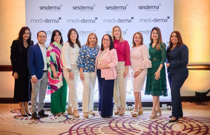 Mediderma präsentiert der Dominikanischen Gesellschaft für Dermatologie Anti-Aging-Innovationen