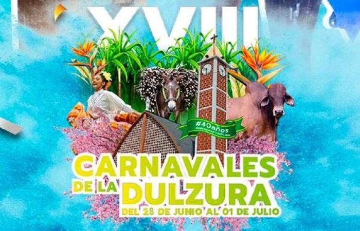 Karneval der Süße 2024 in Vegachí, Antioquia