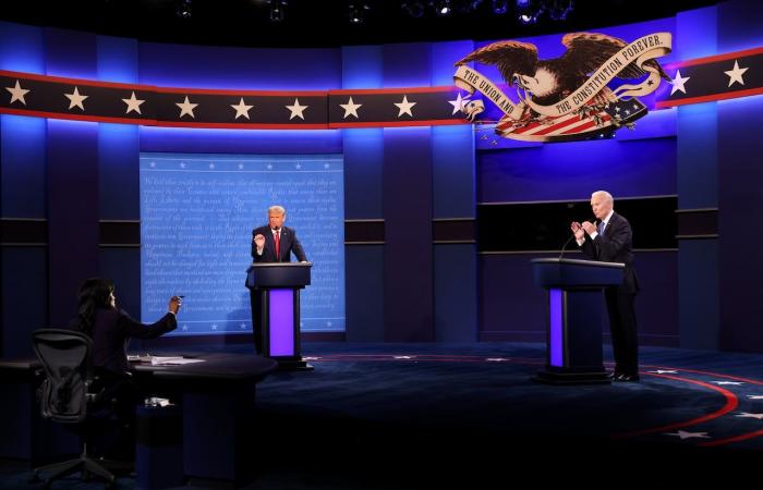 Joe Biden und Donald Trump stehen sich in ihrer ersten Fernsehdebatte gegenüber. Wie spät wird es sein und wo ist sie zu sehen?