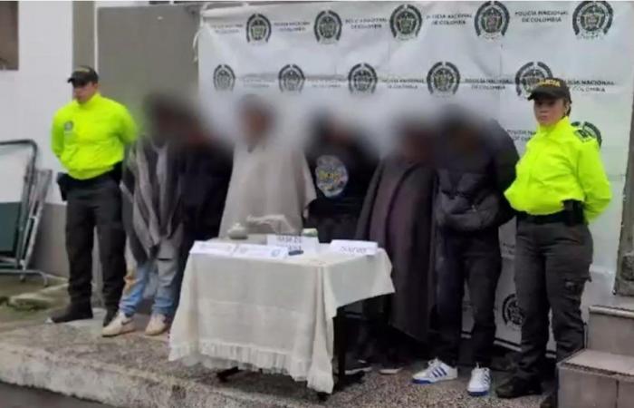 Die aufgelöste Verbrecherbande „Los Maniceros“ in Nariño hat mehr als 30 Vorstrafen