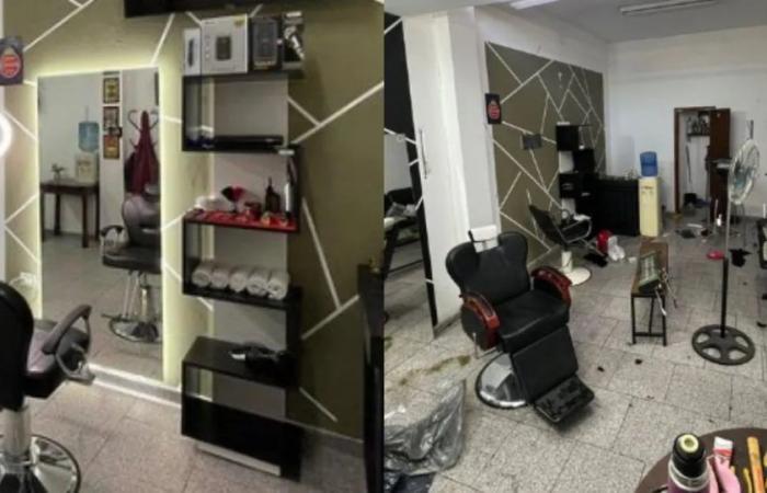 Sie haben einen Friseursalon in Córdoba geplündert und die Besitzer bitten um Hilfe bei der Suche nach den Maschinen