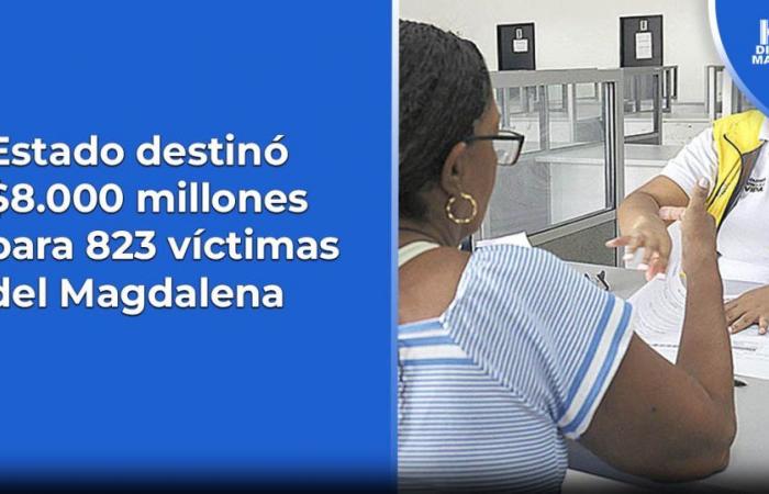 Der Staat stellte 8.000 Millionen US-Dollar für 823 Opfer von Magdalena bereit