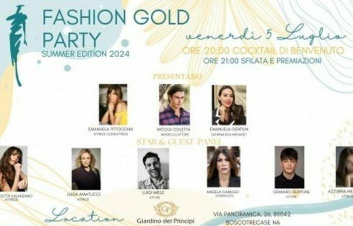 Fashion Gold Party – Sommerausgabe 2024: Eine Nacht voller Mode und Unterhaltung