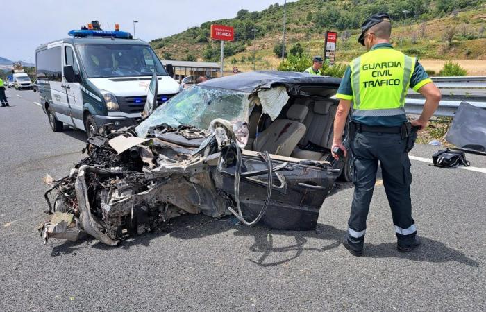 Einer starb bei einem Verkehrsunfall in Legarda