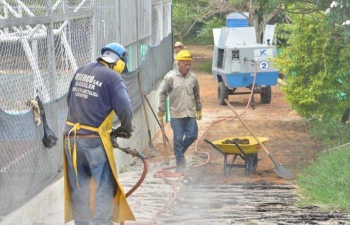 Unvollendete Arbeiten in Sportzentren in Bucaramanga wurden reaktiviert