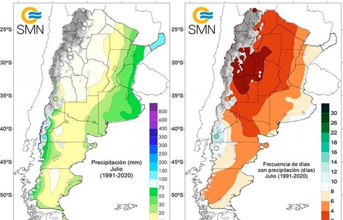 Wie wird das Wetter im Juli in Argentinien sein? Aktualisierte Meteorvorhersage