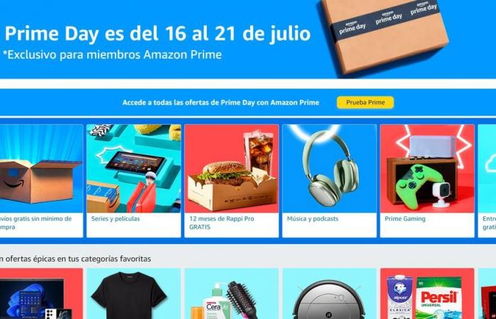 Der Amazon Prime Day 2024 kommt in Mexiko mit 6 Tagen Rabatt: Wann wird er sein?