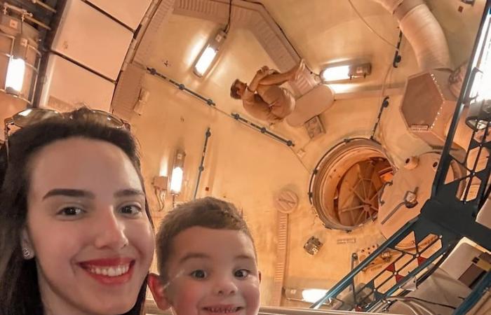 Alexia Notto, Ehefrau von Miguel Almirón, besuchte die NASA mit ihrem Sohn Francesco! – Menschen
