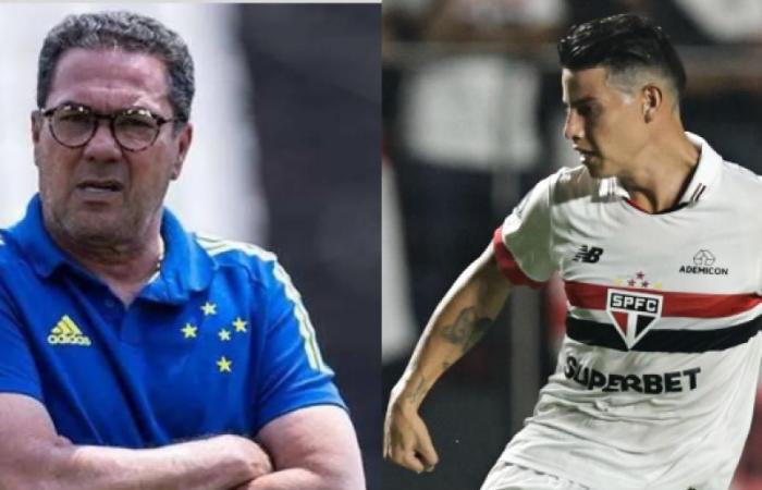 Vanderlei Luxemburgo verteidigte James Rodríguez: Er explodierte mit São Paulo