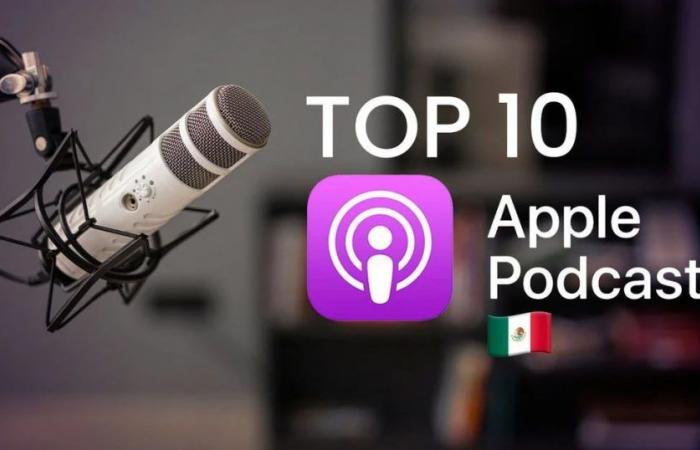 Top 10 der heute meistgehörten Podcasts von Apple Mexiko