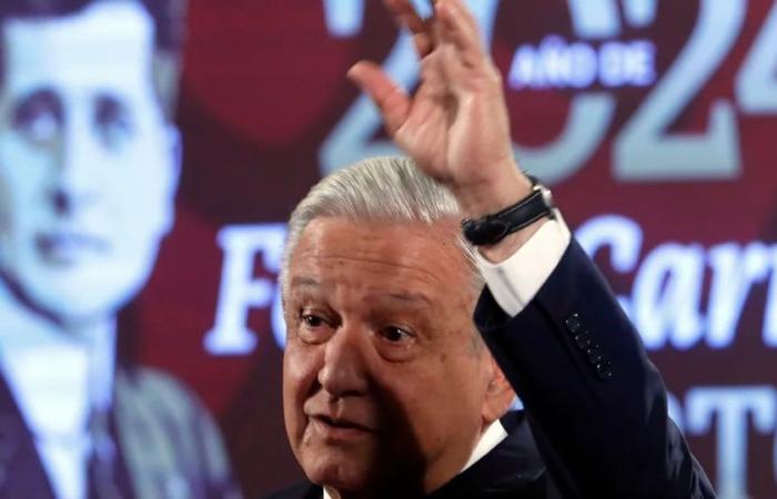 López Obrador fordert Biden und Trump in der Debatte auf, „Mexiko nicht die Schuld für die Migration zu geben“.