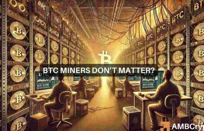 Bitcoin: „Diese Miner kümmern sich nicht mehr um den Preis“ – Analyst