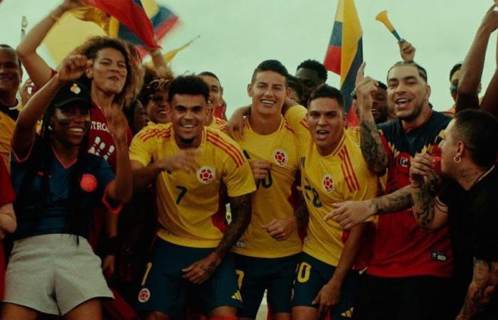 Sie bitten darum, das Video des kolumbianischen Nationalmannschaftsliedes „The rhythm that unites us“ von Ryan Castro zu entfernen