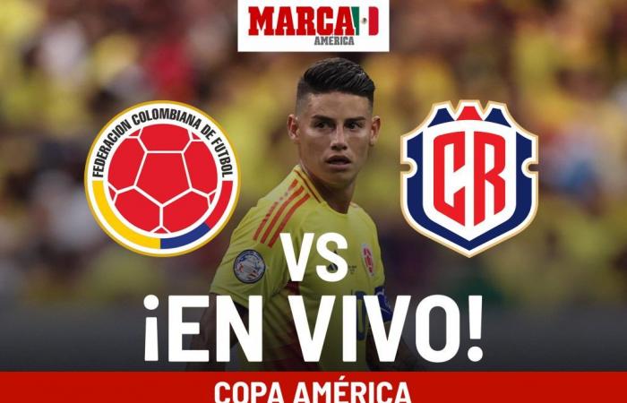 Sehen Sie Kolumbien gegen Costa Rica LIVE online. Spiel heute Copa América 2024