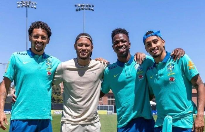 Video: Neymars Genesung mit einem NFL-Team während der Copa América :: Olé USA