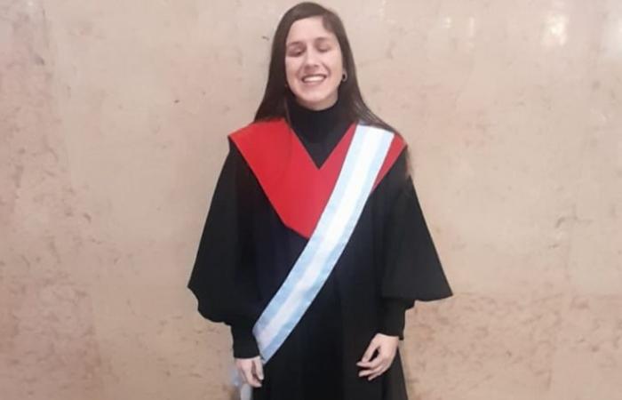 Martina Grión, war als Kind blind und ist heute Begleitperson an der Fakultät für Rechtswissenschaften – Geschichten – Diversität