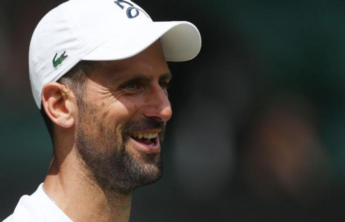 Wie Novak Djokovics Hauptfeld in Wimbledon 2024 aussah