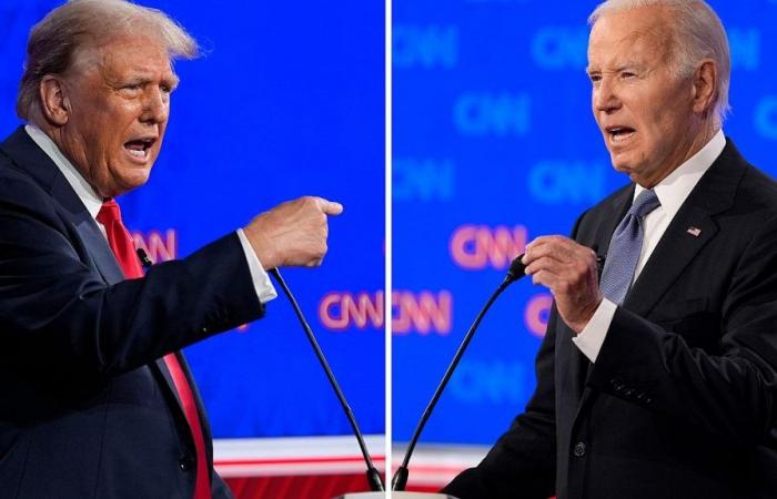Dies war die erste Wahldebatte zwischen Joe Biden und Donald Trump: Vorwürfe und Krieg in der Ukraine