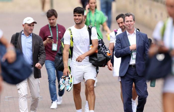 Carlos Alcaraz kennt bereits die Auslosung auf der Suche nach seinem zweiten Wimbledon