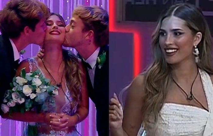 Big Brother: die ungeheure Aufrichtigkeit von Julieta Poggio wegen ihrer falschen Hochzeit mit Marcos Ginocchio und Nacho Castañares