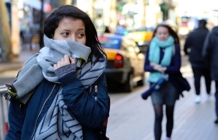 Wetterwarnung für extreme Kälte und Wind für Buenos Aires und mehr als 35 Orte in Argentinien