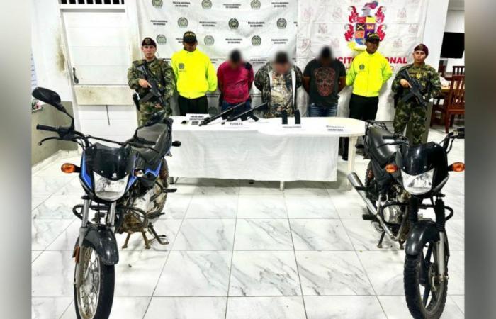 Drei mutmaßliche Mitglieder werden in Valencia, Córdoba, festgenommen