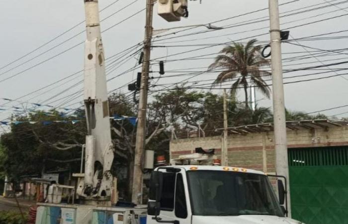 In Barranquilla kam es aufgrund der Netzwerkinstallation zu einem Stromausfall