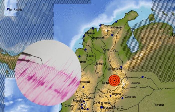 Beben HEUTE in Kolumbien: Starke Erdbeben HEUTE, am 28. Juni, erschütterten Santander und Cundinamarca: Ort und Stärke