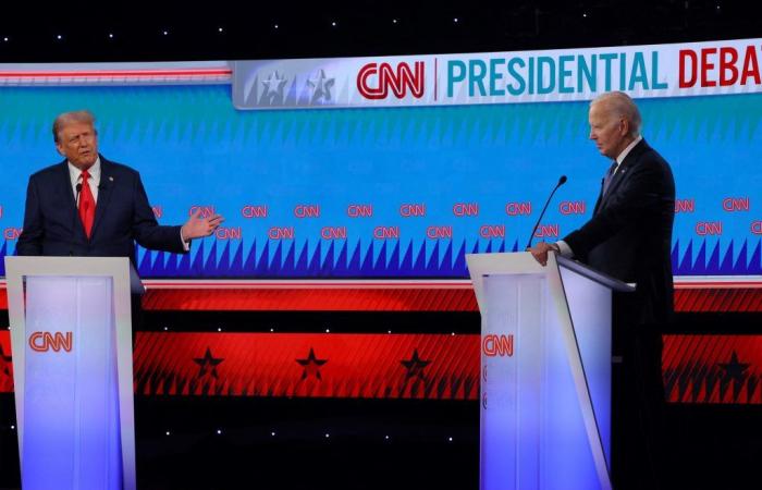 die härtesten Schnittpunkte der Debatte zwischen Joe Biden und Donald Trump