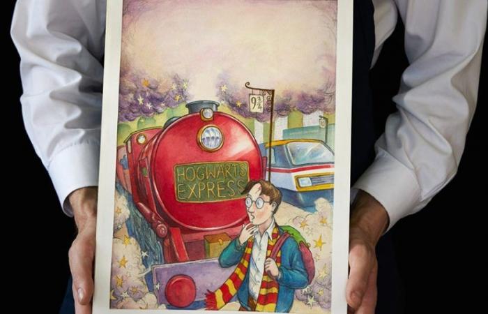 Das Originalcover von Harry Potter wurde für fast 2 Millionen US-Dollar versteigert