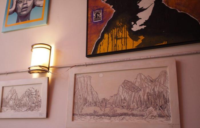 Das Café San José ist ein Gemeinschaftsanker für lokale Künstler