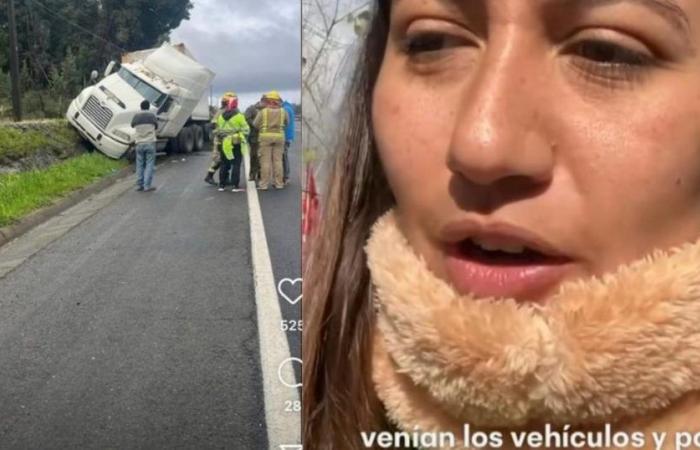 Eine Mutter, die zu Fuß nach Santiago geht, wurde vor einem Wunder gerettet, als sie überfahren wurde – Publimetro Chile