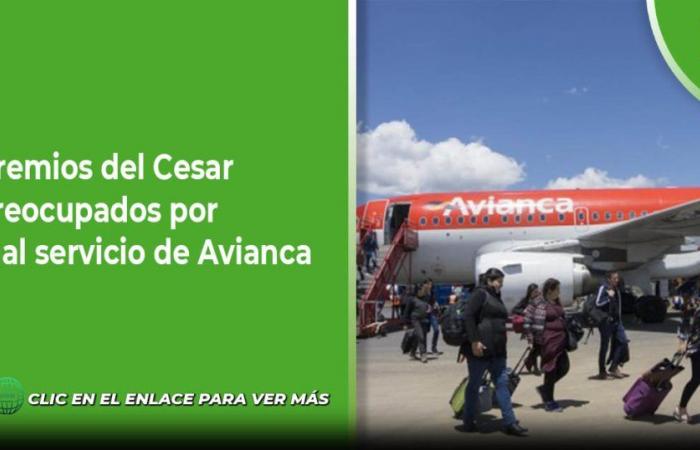 Cesar Guilds ist besorgt über den schlechten Avianca-Service