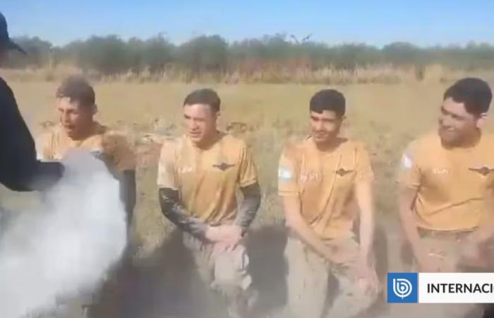 Sie untersuchen die umstrittene „Taufe“ in der argentinischen Armee: Sie warfen Branntkalk auf Soldaten und sie wurden betrunken | International