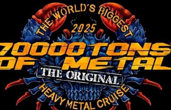Dies sind die XX Bands, die bisher für die 70000TONS OF METAL, die größte Metal-Kreuzfahrt der Welt, bestätigt wurden