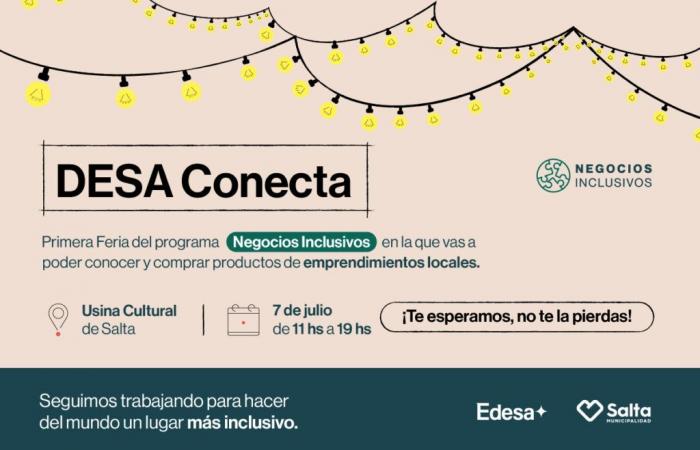 EDESA veranstaltet die erste Unternehmermesse „DESA Conecta“ – Nuevo Diario de Salta | Das kleine Tagebuch