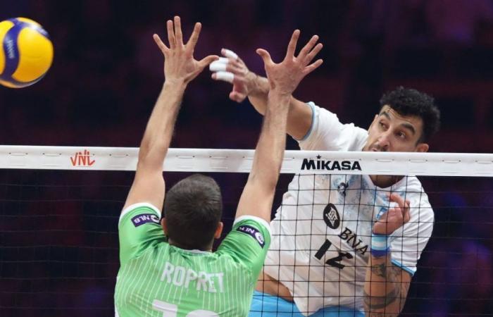 Volleyball: Argentinien war sehr nah dran, verlor aber gegen Slowenien