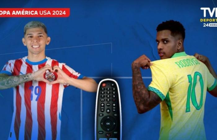 ZEIT UND WO ZU SEHEN Paraguay gegen Brasilien in der Copa América 2024