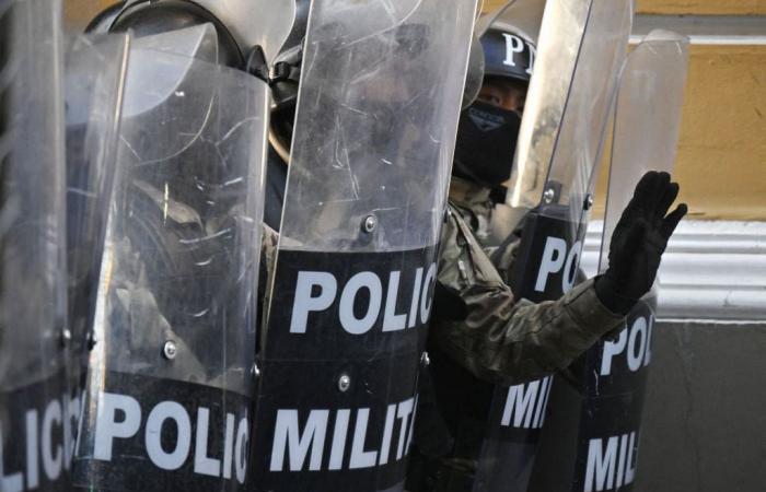 Sie nehmen den entlassenen Militärführer gefangen, der den „Putschversuch“ in Bolivien angeführt hat