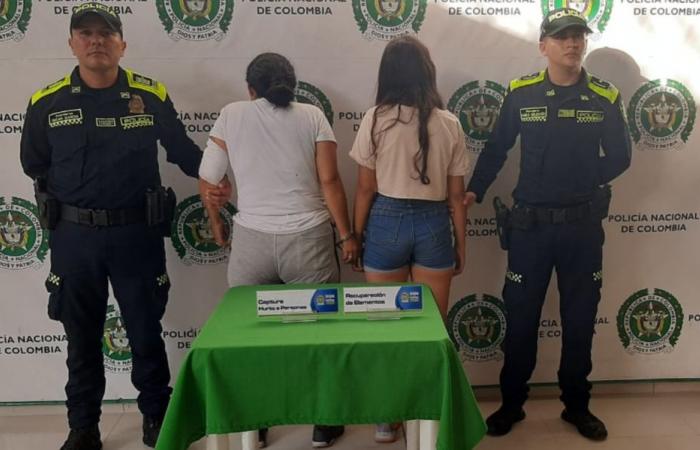 Die „Seidenhände“ wurden in Bucaramanga wegen Diebstahls erbeutet