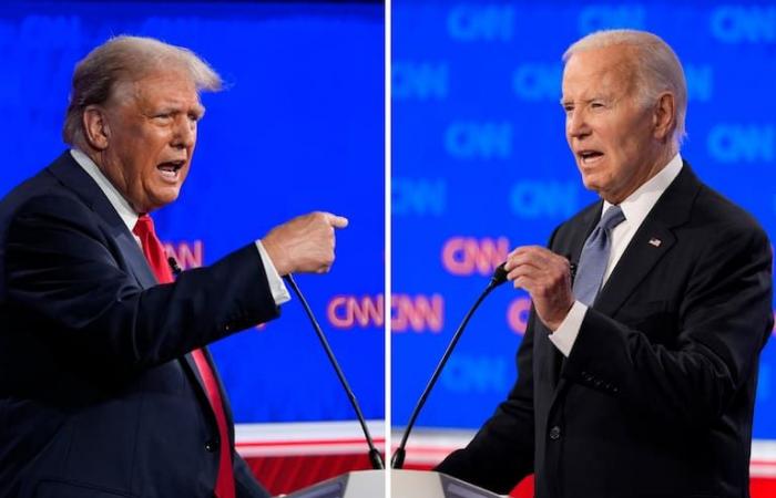 Wer hat die Debatte Biden vs. gewonnen? Trump an diesem Donnerstag laut Umfragen