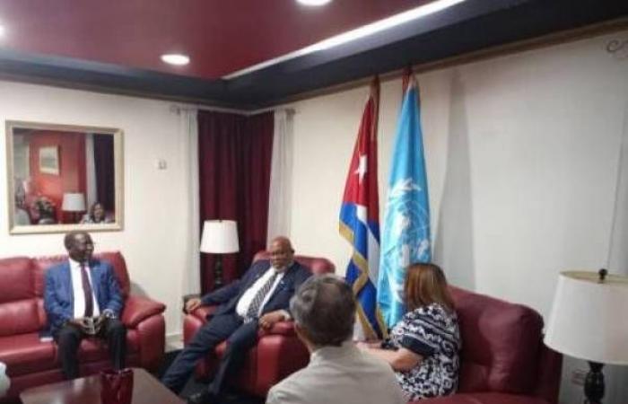Der Präsident der UNGA, Seine Exzellenz, trifft zu einem offiziellen Besuch in Kuba ein. Herr Dennis Francis – Rebellenjugend