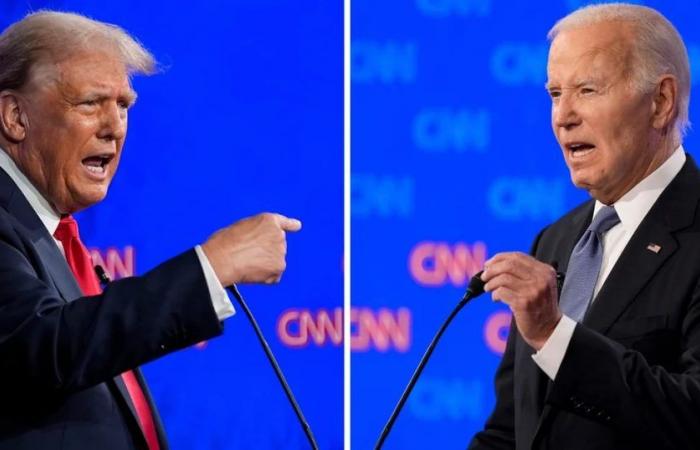 Der angespannte Austausch zwischen Joe Biden und Donald Trump während der Präsidentschaftsdebatte