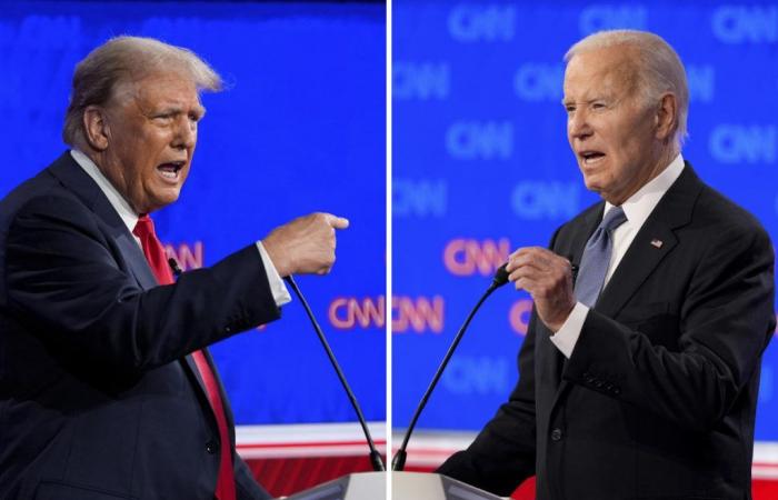 Biden und Trump diskutieren in ihrer Präsidentschaftsdebatte über Golf