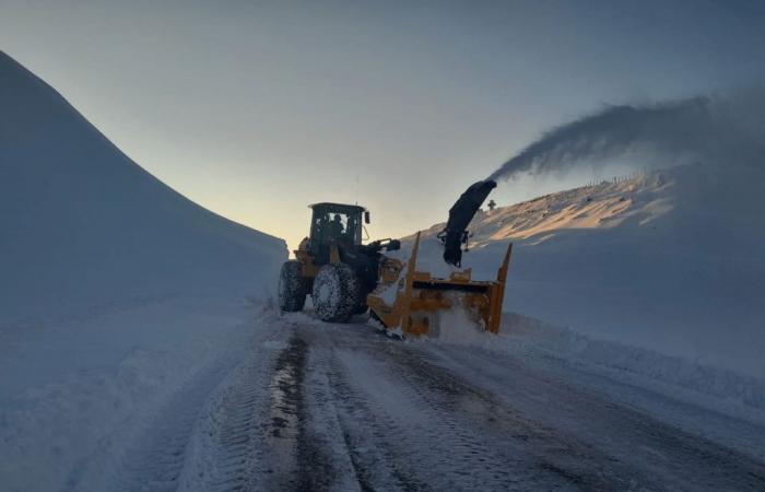 Neuquén unter Schnee: So geht es auf den Routen der Provinz zu Beginn des Wochenendes weiter