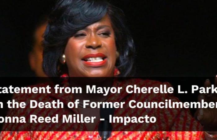 Erklärung von Bürgermeisterin Cherelle L. Parker zum Tod