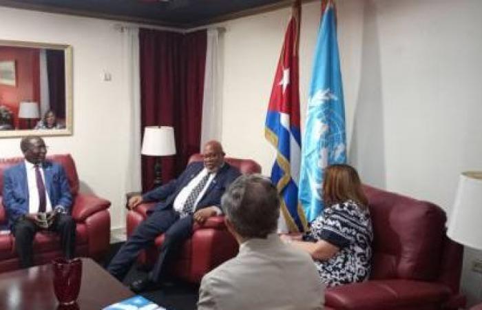 Der Präsident der UN-Generalversammlung beginnt seinen Besuch in Kuba